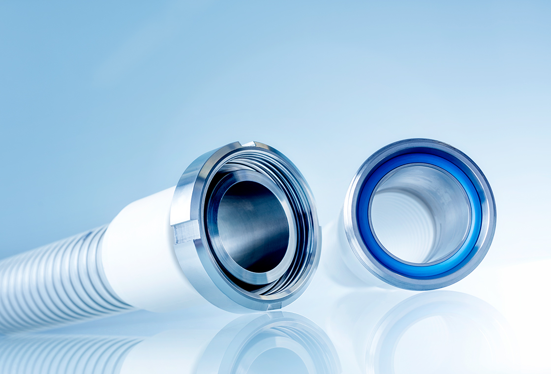 Product image: Coating connection element for spiral hoses